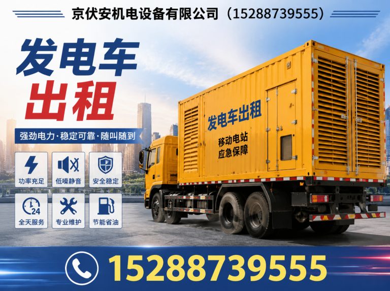 张掖柴油发电机组出租展示图